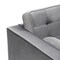 Armen Living Somerset Gray Velvet Mid Century Modern Club Chair LCSM1GREY - alternate 3